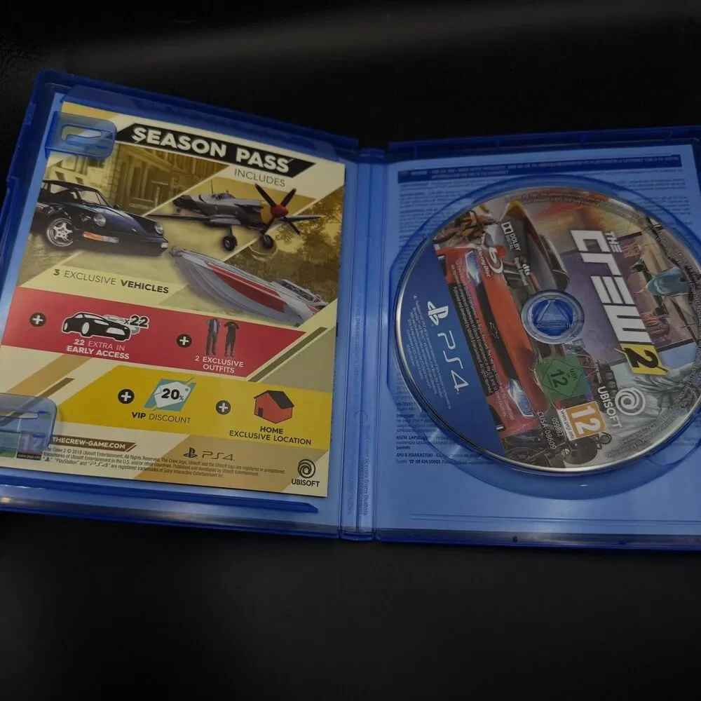 Ubisoft The Crew 2 Racing Car Racing Game for Sony PlayStation 4 PS4 2018 PAL